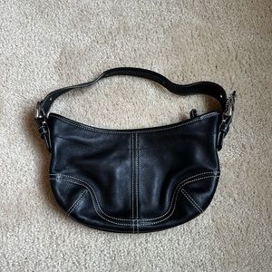 Black small Y2K Coach bag